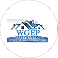 Logo for WGEP Aspects LLC remodeling and contracting services.